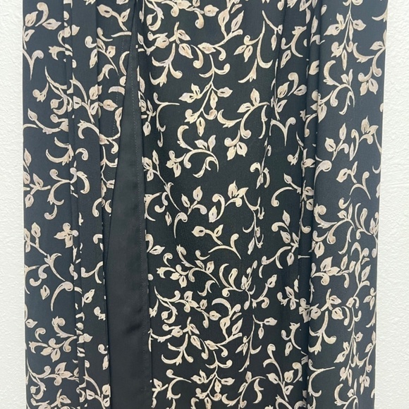 Jones New York True Wrap Vintage 90s Y2K Retro Floral Grunge Maxi Skirt Size 10P - Picture 8 of 11